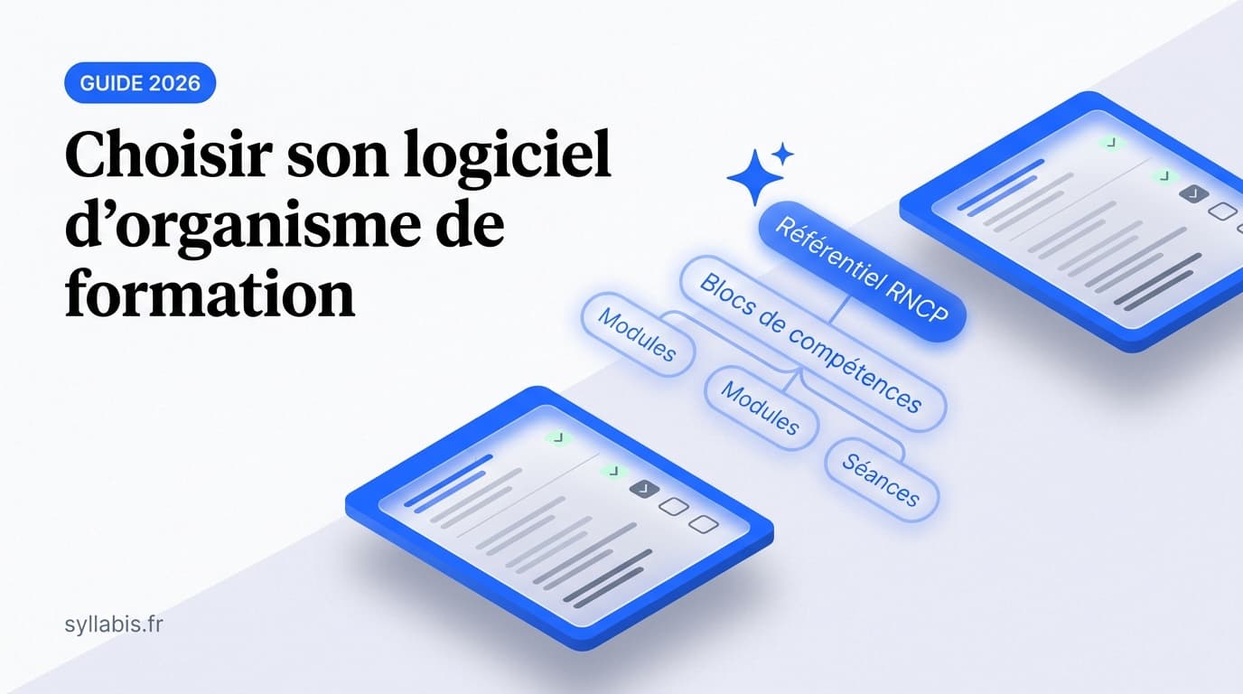 Article choisir son logiciel de formation